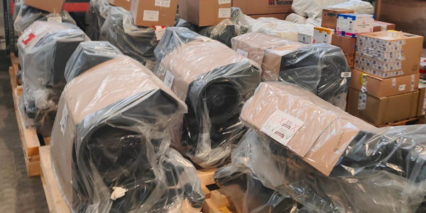 Крупная отгрузка оригинальных двигателей Deutz.